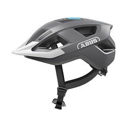 ABUS Casque de vélo Aduro 3.0 - Casque de ville sportif au design élégant pour usage quotidien et sportif - pour hommes et femmes - Gris, taille S