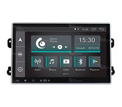 Costum Fit Bilradio för Ducato 8 2021-22 Android GPS Bluetooth WiFi USB Full HD Touchscreen Display 10.1" Easyconnect