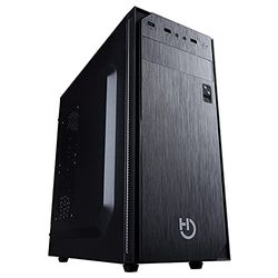 Semitorre ATX con PSU de 500W, diseño Funcional y compatibilidad con múltiples componentes, Ideal para configuraciones de PC versátiles.
