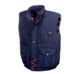 Texxor 4259 - Lavorare gilet trondheim, giubbotto foderato xl, marina