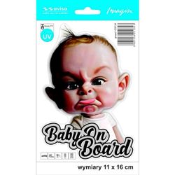 Avisa Auto Tattoo Sticker Baby On Board - 11x16cm