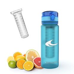 Daikoku - Bottiglia Sportiva d'Acqua da 750 ML | Senza BPA | Antisperimento | Ergonomica e Resistente agli Urti | Ideale per Sport e Attività all'Aperto | Blu | 750 ML