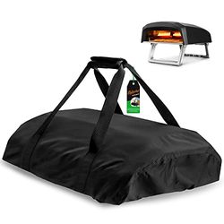 NutriChefKitchen Borsa portatile per forno per pizza, resistente e resistente, in tessuto Oxford 300D, con tracolla e manico in nylon, protegge da polvere e danni, ideale per viaggi, compatibile con