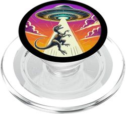 Raptor Velociraptor Dinosaurio Dino Secuestrado Nave Alienígena PopSockets PopGrip para MagSafe
