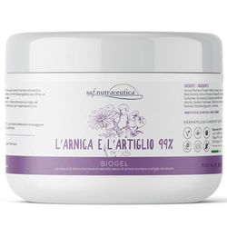 Saf.Nutraceutica - L'Arnica per cavalli uso umano e Artiglio del Diavolo, Gel Extra Forte 99%, sollievo immediato per muscoli e articolazioni, non unge, made in Italy, 500 ml