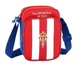 Real Sporting De Gijon Official Shoulder Bag with Outer Pocket