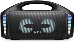 Tribit StormBox Blast Bluetooth-luidspreker, draagbare partyluidspreker, 90 W, luid stereogeluid met XBass led-lichtshow, Bluetooth 5.3, waterdicht IPX7, TWS, 30 uur speeltijd voor buiten
