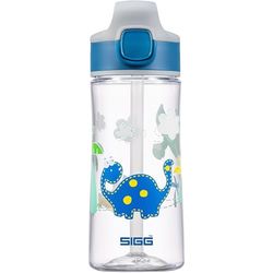 SIGG Miracle drinkfles voor kinderen, 0,45 liter, kinderfles met lekvrij deksel, met één hand bedienbare drinkfles met rietje