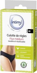 INTIMY - Mutande a righe, flusso medio, taglia M