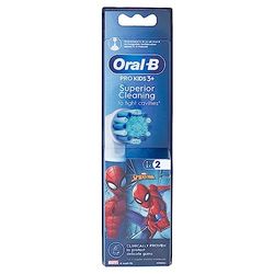 Oral-B Lot de 2 têtes de rechange pour brosse à dents électrique Marvel Spider-Man