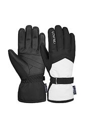 Reusch Moni R-TEX XT Guanti invernali caldi, impermeabili, antivento e traspiranti, da donna, per libertà di movimento, colore: nero/bianco, 8