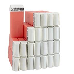 EpilWax Set of 24 Rose Wax Cartridges for Hair Removal - Large 100 ml Roll-on Waxing Refills