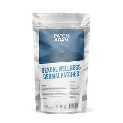 Patch Adam Sexual Wellness Dermal Patches - 5mg CBD Isolate with 24-Hour Boost, Easy & Discreet Application, Hassle-Free Absorption - Pack of 30