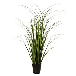 Atmosphera konstgjord växt örsbukett i kruka H 50 cm, PVC, cm