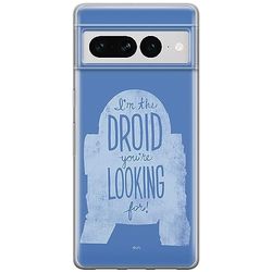 ERT GROUP etui na telefon Google PIXEL 7 PRO, case oryginalny i oficjalnie licencjonowany przez Star Wars, wzór R2D2 006, optymalnie dopasowane, plecki z TPU