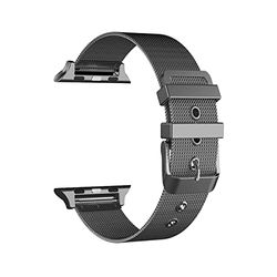 Correa COOL para Apple Watch Series 1/2 / 3/4 / 5/6 / 7 / SE (38/40 / 41 mm) Metal Negro