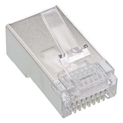 InLine 74559 10-pack krimpstekker RJ45, voor harde kabels (installatiekabel) tot AWG24