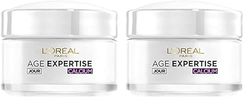 L'Oréal Paris - Crème de Jour Anti-Âge Fortifiante - Soin de Jour Redensifiant Anti-Rides Triple Action - Enrichi en Calcium - Pour Peaux Matures - À partir de 55 ans - Age Expertise - 50 ml