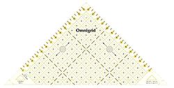 Prym Triangle Ruler, transparente, 250 x 125 mm