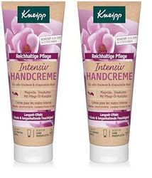 Kneipp Crema intensiva per le mani, consistenza extra ricca di burro di karitè e magnolia, 75 ml (confezione da 2)
