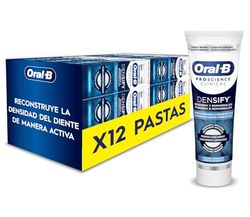 Oral-B Pro-Science Clinical Densifica Regenera Y Remineraliza Limpieza Intensiva Pasta Dentífrica, pack 12x75 ml, Pro-Science Regenera & Remineraliza, 75 ml (Paquete de 12)