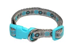 Happy Pet - Little Rascals puppyhalsband met riem - 22,5-36 cm - blauw