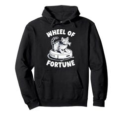 Wheel Of Fortune Robot Vacuum Cleaner Funny Cat Pullover Hoodie