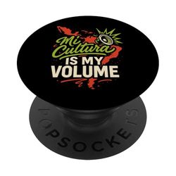 Latina Pride Mujer Poderosa Belleza Bilingüe sin disculpas PopSockets PopGrip Adhesivo