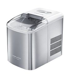Lagrange 489002 Express - Macchina per ghiaccio, in acciaio INOX, 37,3 x 24,4 x 31,5 cm