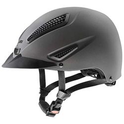 uvex Perfexxion Ii - Casque d’équitation Solide pour Hommes et Femmes - Réglage de la Taille Individuel - Ventilation Optimale - Anthracite Matt - 54-55 cm