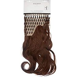 Balmain Fill-In Extensions Human Hair 100-Pieces, 40 cm Length, Number L5 Light Brown, 0.09501 kg