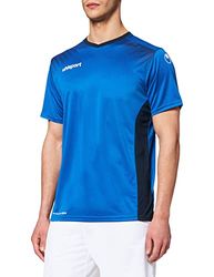 uhlsport Goal Trikot Ka, Maglietta Uomo, Blu (azurblau/Marine), 128