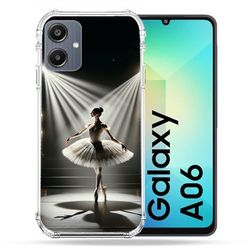 Cokitec Custodia rinforzata per Samsung Galaxy A06 Ballerino Luce