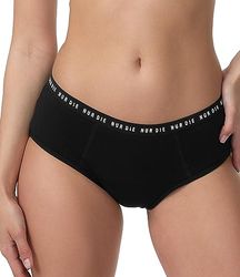 Nur Die Panty Tutto Regolato, Forte Slip, Nero, L Donna