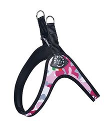 TRE PONTI Easy Fit Fix Hondenharnas, maat 3, roze camouflage