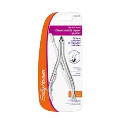 Sally Hansen Beauty Tools - Nip'em Neat Classic Cuticle Nipper & Pusher 1/2 Jaw