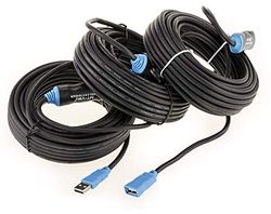 KALEA-INFORMATIQUE Cable de extensión activo USB 2.0 con amplificación de alta calidad, longitud 30M. USB 2.0 Cable de Extensión con Módulo Repetidor