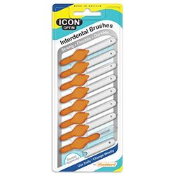 ICON OPTIM Interdentale Borstel XXXFine Oranje (Pack 8)