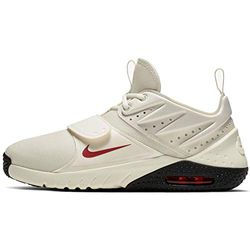 NIKE Air Max Trainer 1 Low-Top Sneakers voor heren, Veelkleurig Zeil Mystic Rood Zwart 100, 42.5 EU