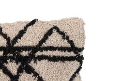 ALFOMBRA YUTE ALGODON BRUIN BLANCO 100X100 CM