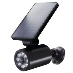 Maclean SOL1801S Caméra factice Solaire Clignotant LED détecteur de Mouvement