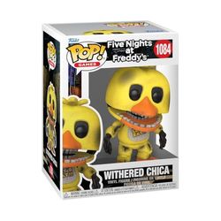 Funko Pop! Games: Five Nights at Freddy's (FNAF) - Withered Chica The Chicken - Figurine en Vinyle à Collectionner - Idée de Cadeau - Produits Officiels - Jouets pour Les Enfants et Adultes