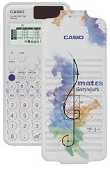 Casio FX-991SP CW - Calcolatrice scientifica illustrata con nota musicale, consigliata per il curriculum spagnolo e portoghese, 5 lingue, oltre 560 funzioni, solare, colore bianco