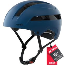 ALPINA Unisex - Vuxna, SOHO Cykelhjälm, navy matt, 55-59 cm