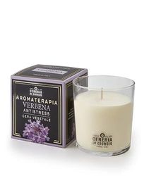 Cereria Di Giorgio Candela Profumata Cera Vegetale Made In Italy Aromaterapia - Verbena - Antistress