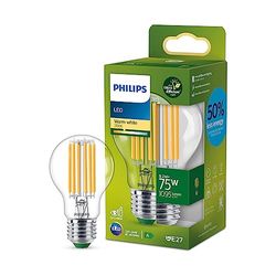 Philips LED Classic 75W A60 E27 Warm Wit 2700k Frosted Ultra Efficient