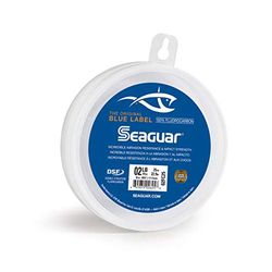 Seaguar Blue Label 100% fluorkol fiskelina (DSF), 0,9 kg, 25 yds brytstyrka/längd – 02FC25