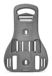 Best divers Dossier en Nylon sans Sangles, Unisexe, pour Adulte, Gris,
