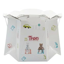 Tron ZAPA ZAX6S - Orinal Plegable Desechable para Niños, hasta 30 kg (Oso/Conejo)
