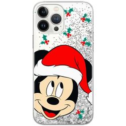 ERT GROUP mobiel telefoonhoesje voor Apple Iphone 12 Mini origineel en officieel erkend Disney patroon Mickey 041 optimaal aangepast aan de vorm van de mobiele telefoon, met glitter overloopeffect